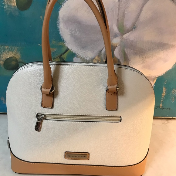Adrienne Vittadini Bags Adrienne Vittadini Signature Dome Satchel Poshmark